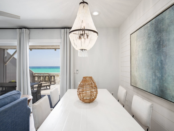 Oceanfront Townhome in Destins Gated Gulf Front South Bay Community